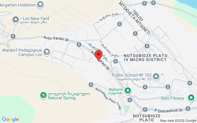 Карта расположения