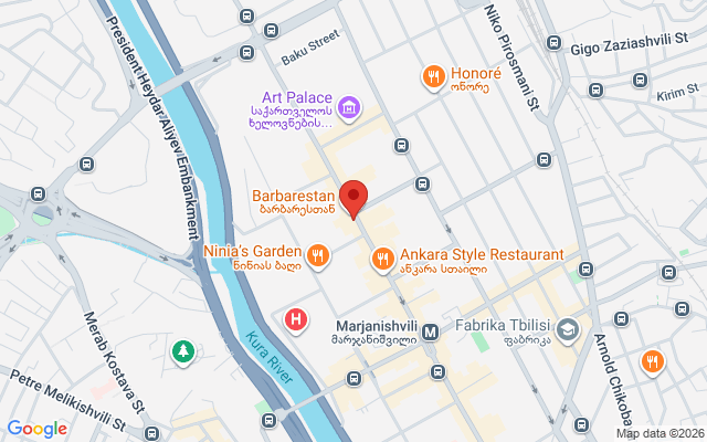 Карта расположения
