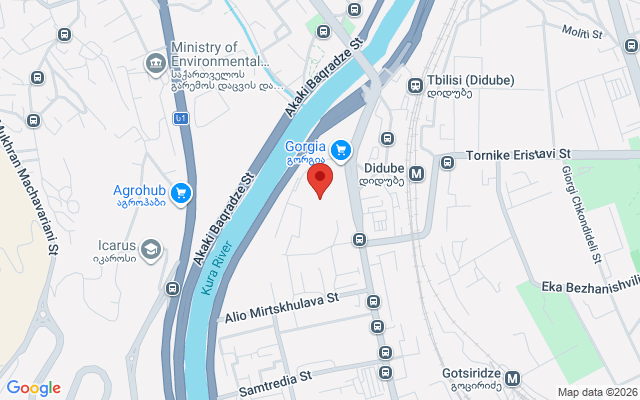 Карта расположения