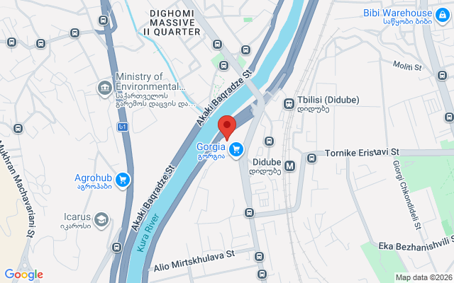 Карта расположения
