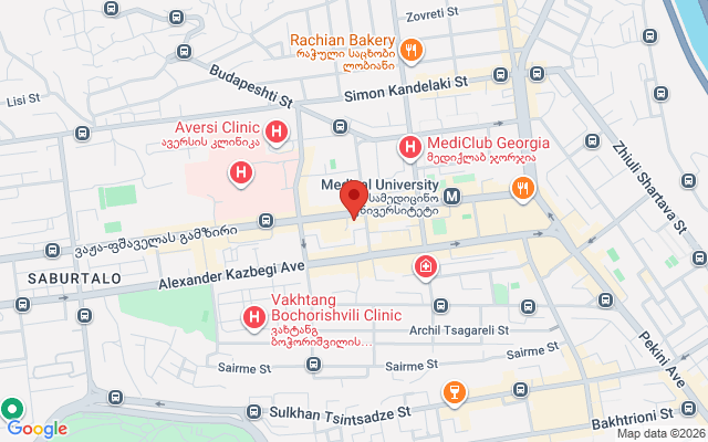 Карта расположения