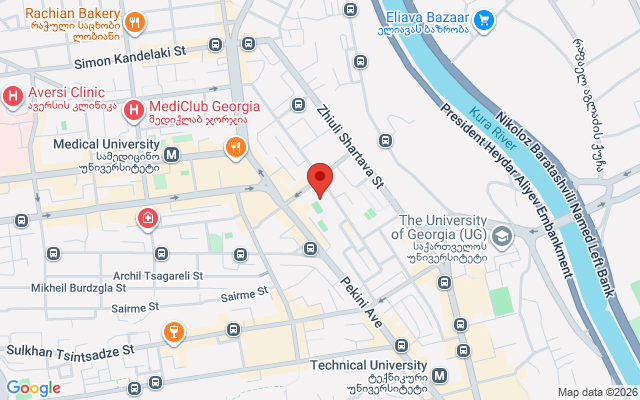 Карта расположения