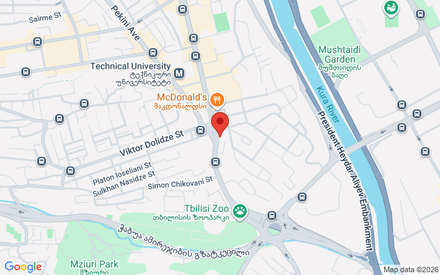 Карта расположения
