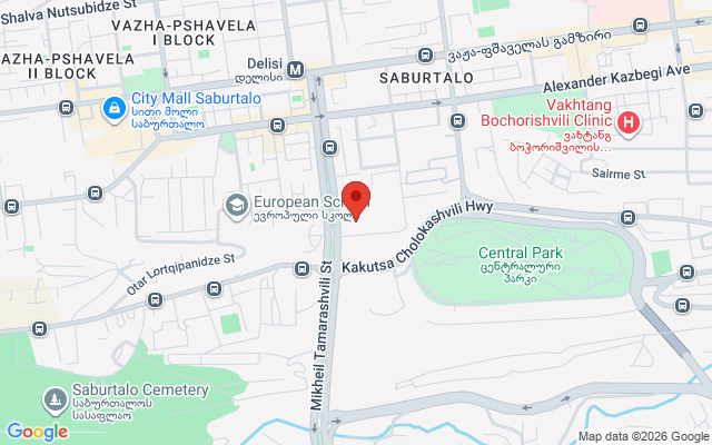 Карта расположения