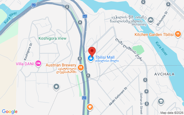 Карта расположения