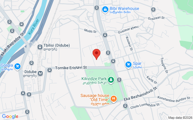 Карта расположения