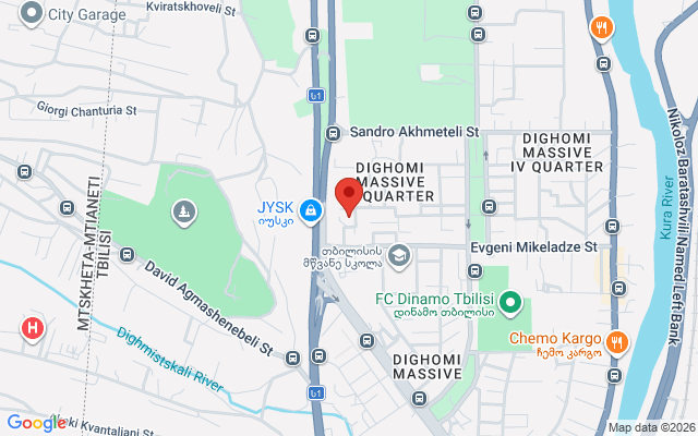 Карта расположения