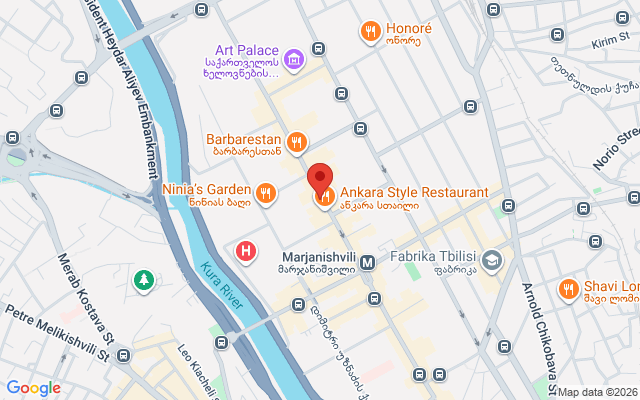Карта расположения