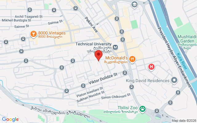 Карта расположения