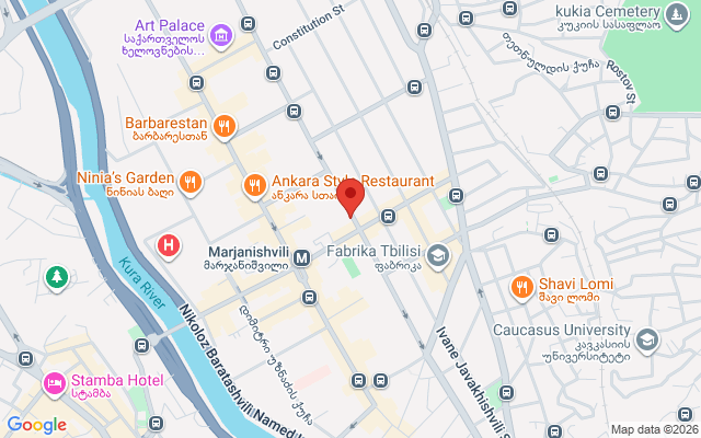 Карта расположения