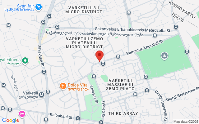 Карта расположения