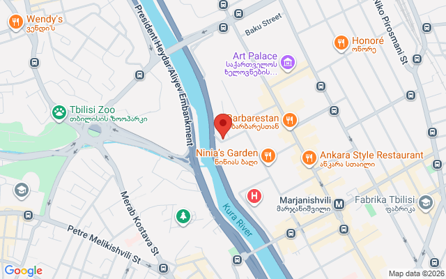 Карта расположения