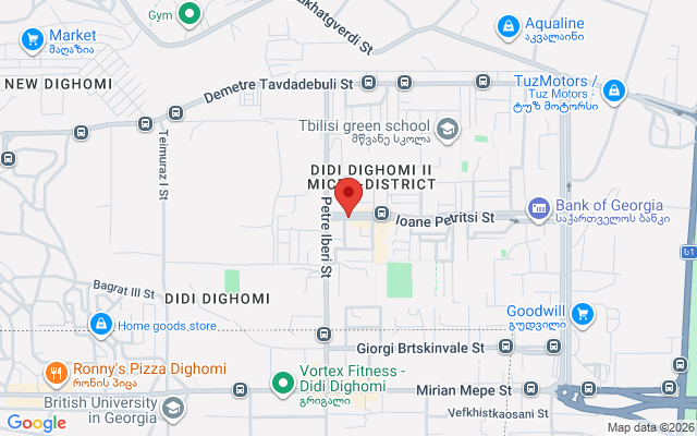 Карта расположения