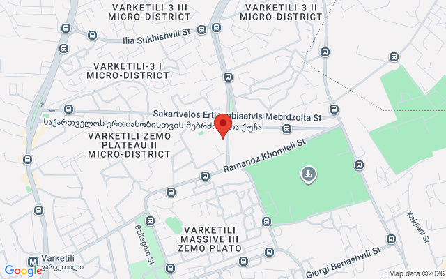 Карта расположения