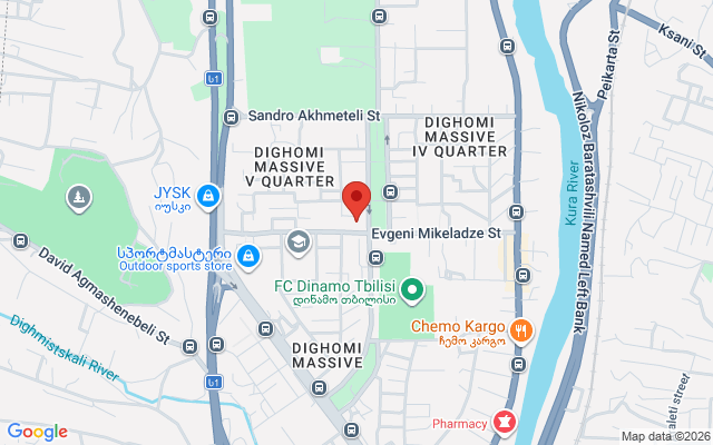 Карта расположения