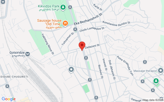 Карта расположения