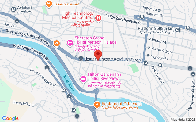 Карта расположения