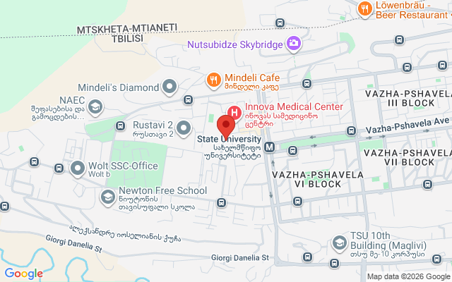 Карта расположения