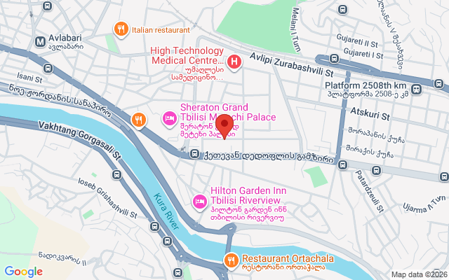 Карта расположения