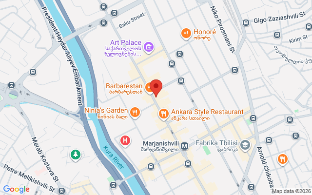 Карта расположения