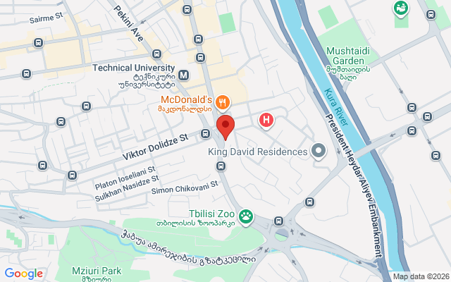 Карта расположения