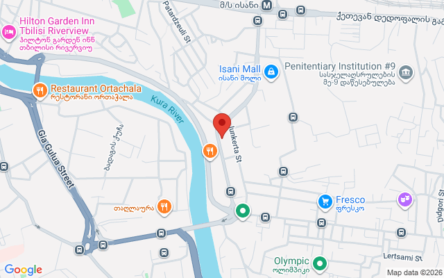 Карта расположения