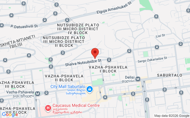 Карта расположения