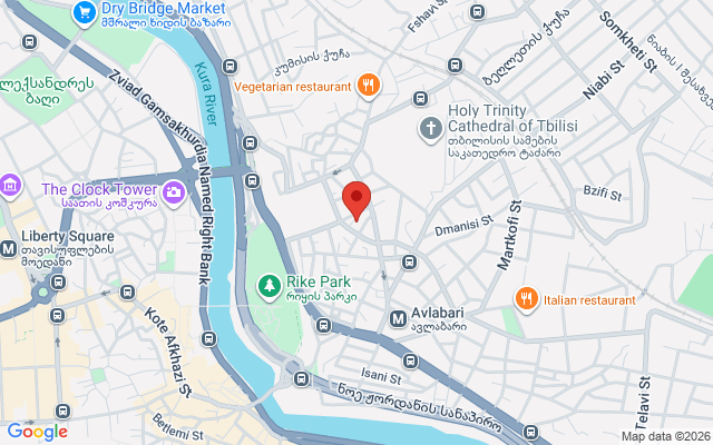 Карта расположения