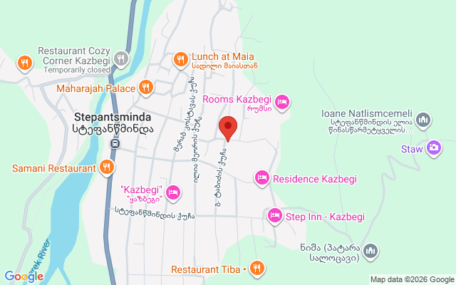 Карта расположения