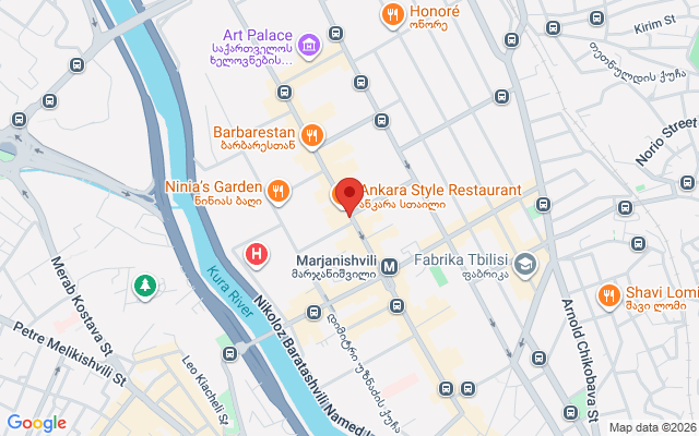 Карта расположения