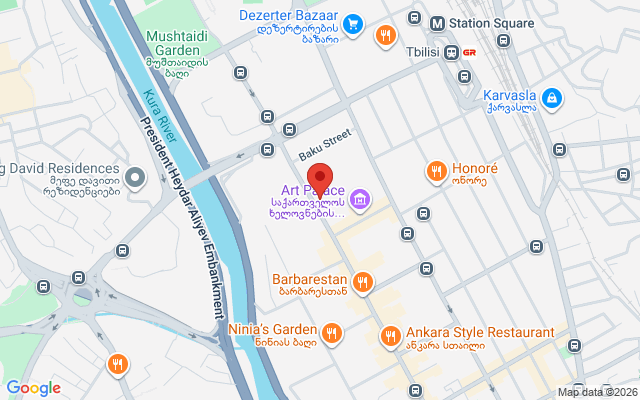 Карта расположения