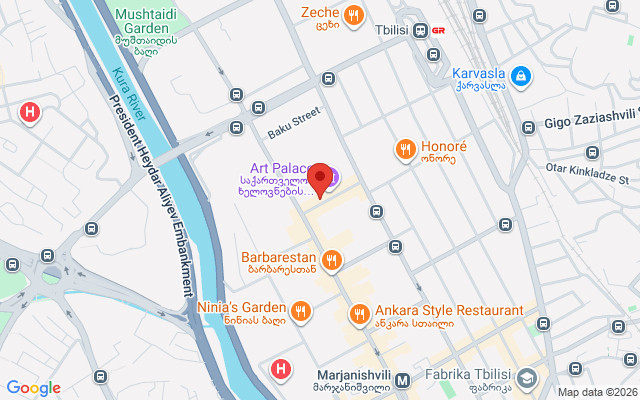 Карта расположения