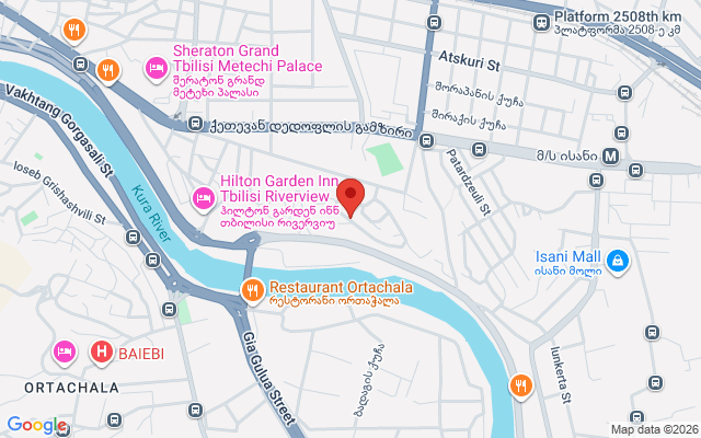 Карта расположения