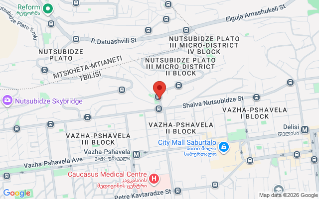 Карта расположения