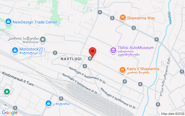 Карта расположения