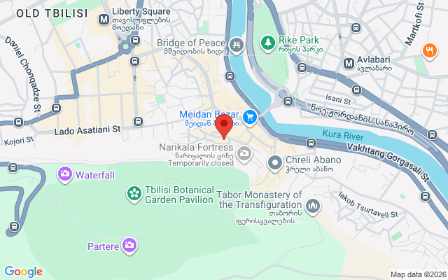 Карта расположения