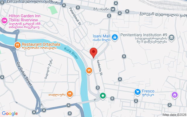 Карта расположения