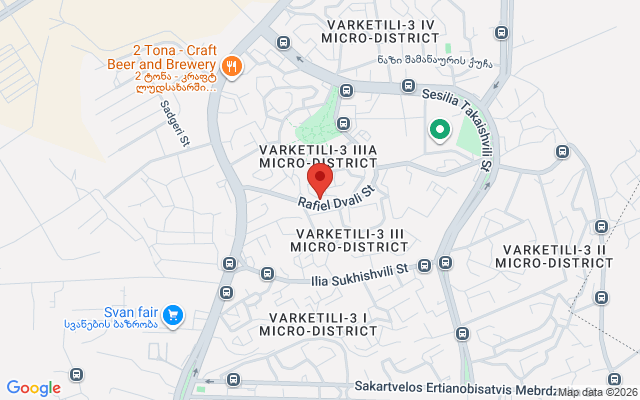 Карта расположения