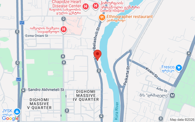 Карта расположения