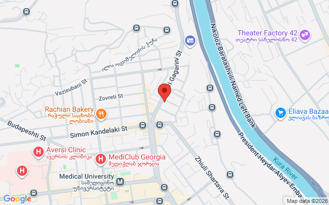 Карта расположения