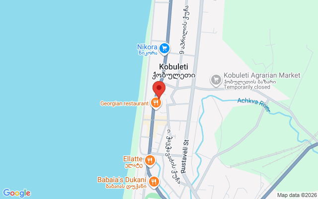 Карта расположения