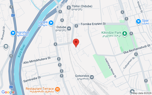 Карта расположения
