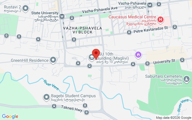 Карта расположения
