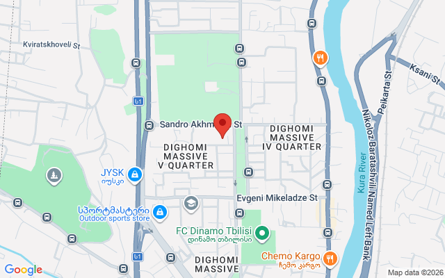 Карта расположения