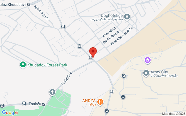 Карта расположения
