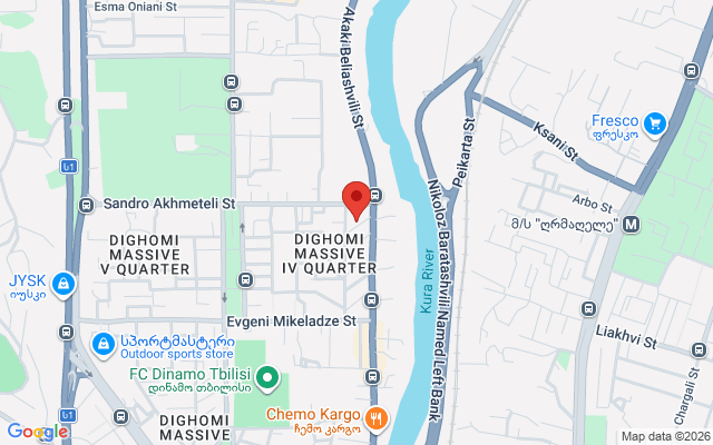 Карта расположения