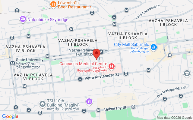 Карта расположения