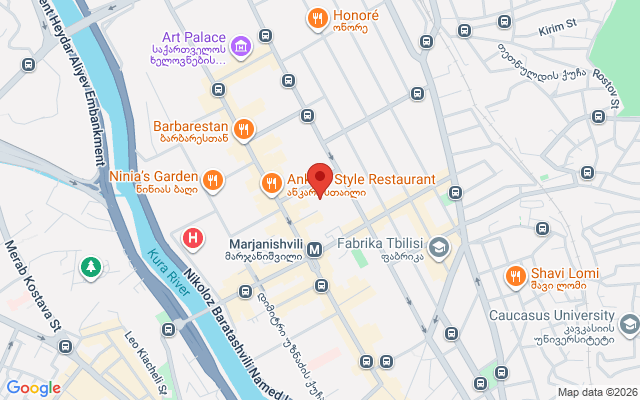 Карта расположения