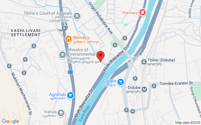 Карта расположения