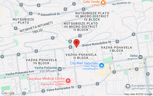Карта расположения